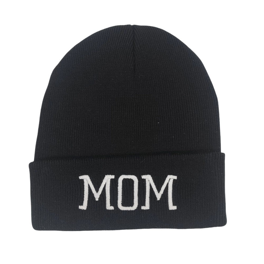 Beanie Cuffed Knit - Классические парные шапки-бини для родителей (мама
