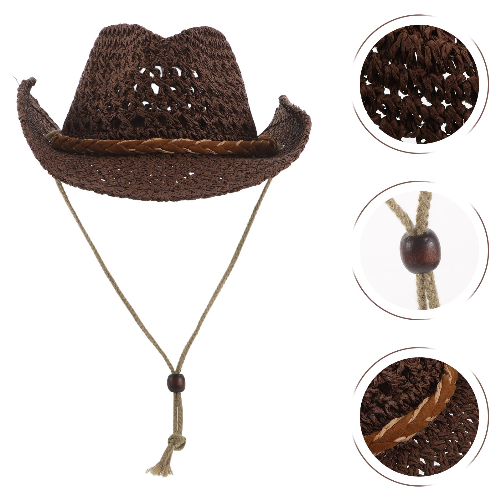 Детская соломенная ковбойская  – обзор и цена Cowboy Hat Straw