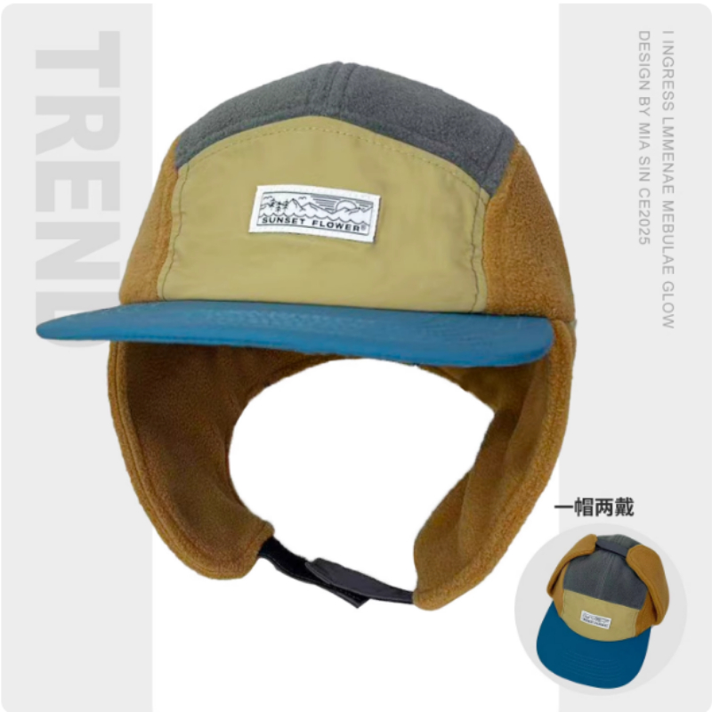 Корейские зимние флисовые бейс – обзор и цена Corduroy Cap 5 Panel