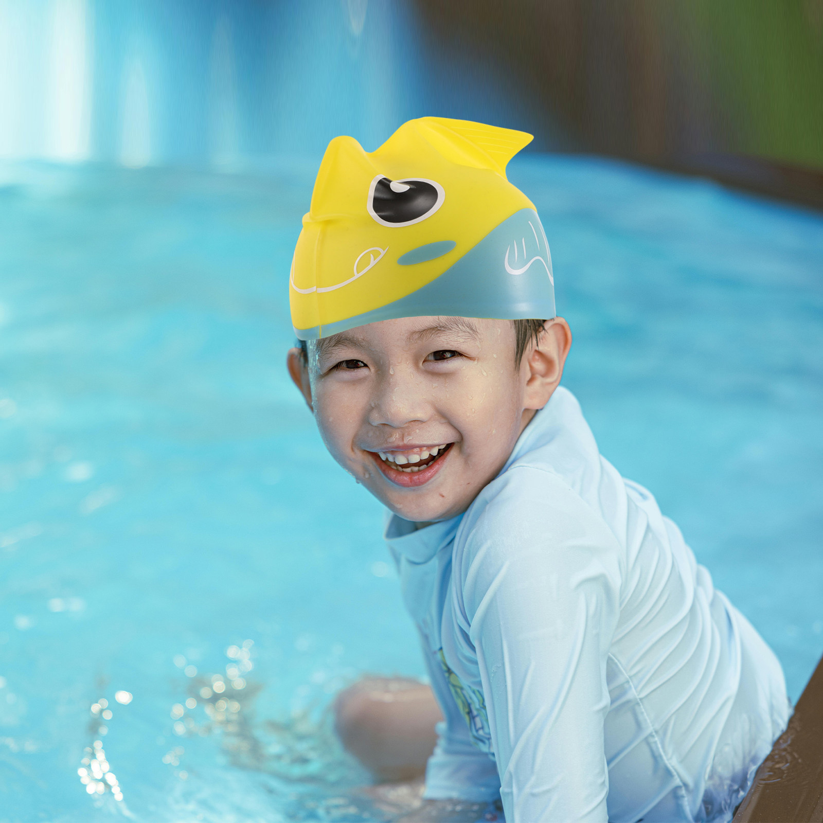 Силиконовая шапочка для плаван – обзор и цена Swim Hat Silicone
